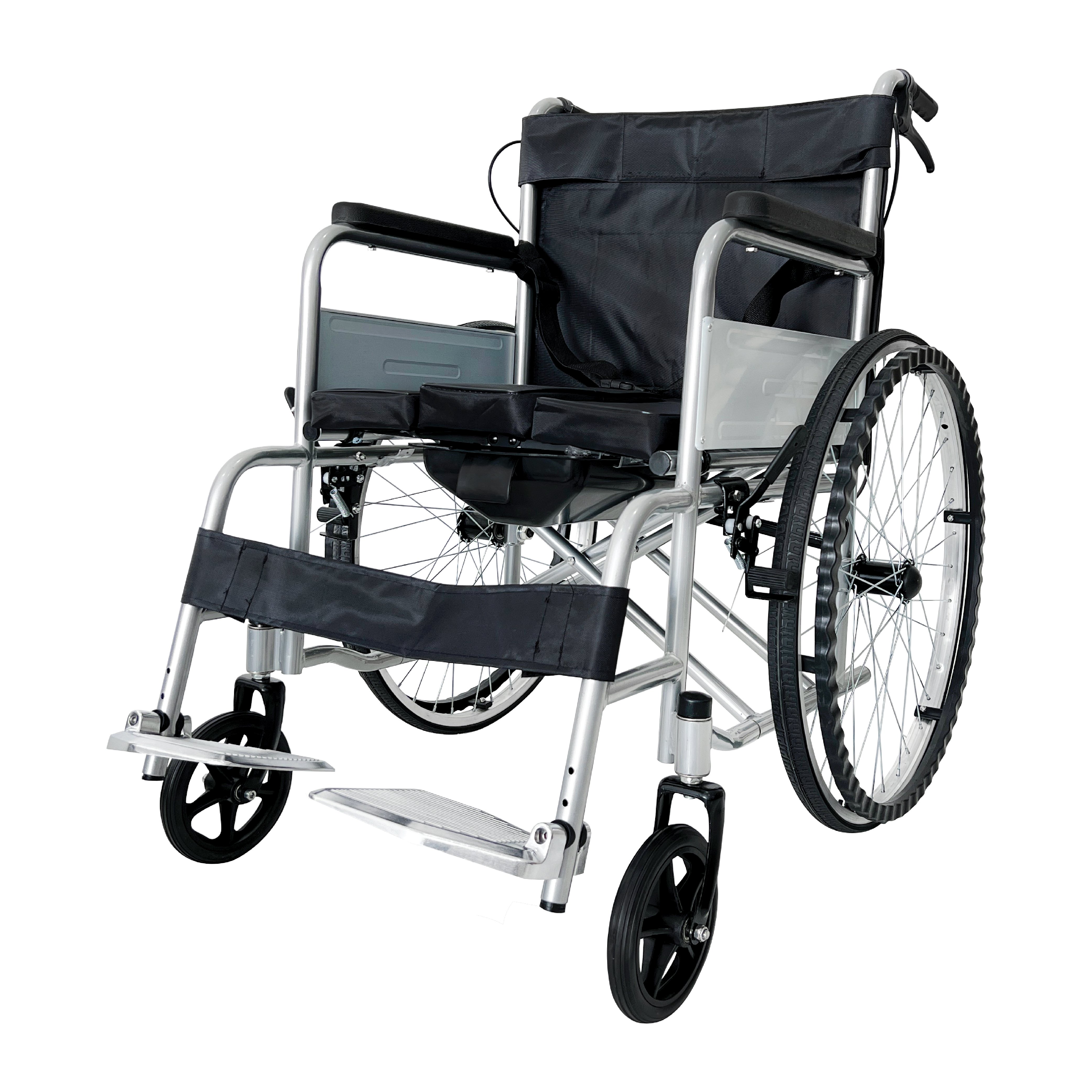 รถเข็นวีลแชร์ MIKI THAILAND WHEELCHAIR10 สีดำ_0